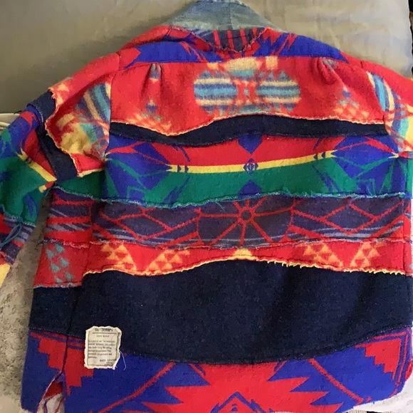 Greg Lauren, Vintage Blanket Scrapwork Kimono GL1 - Picture 7 of 11